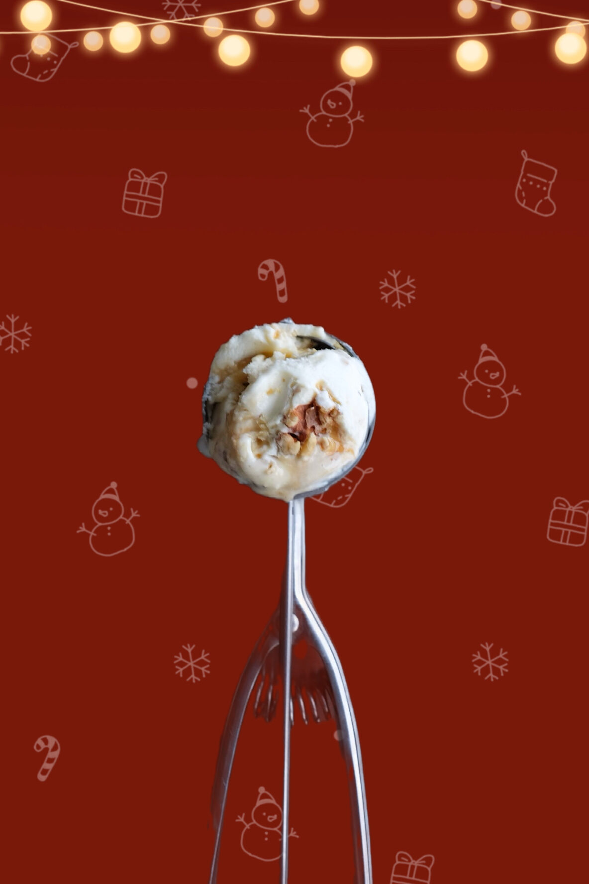 Lody Mascarpone z miodem i orzechami