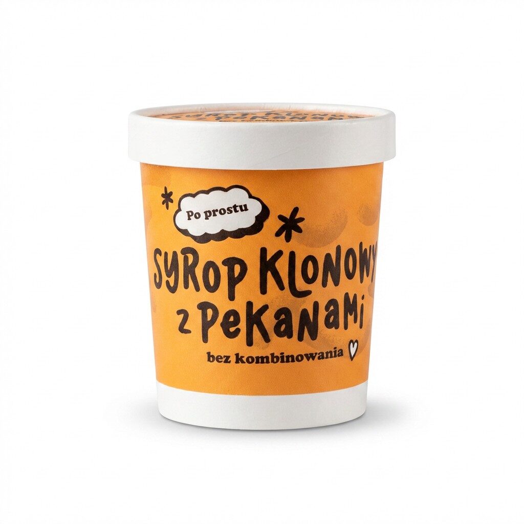 Lody Syrop Klonowy z Pekanami