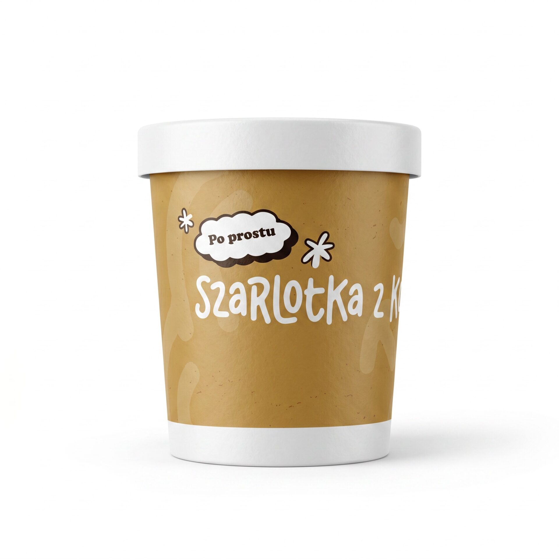 Lody Szarlotka z Kruszonką